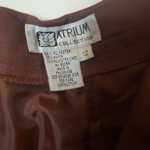 Vintage Atrium Brown Suit - Picture 8 of 8